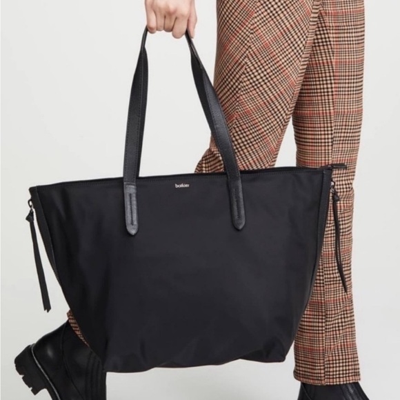 Botkier Black Nylon Tote Bag - Picture 1 of 5